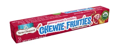 Organic Fruit Chews Stick Pack - Pomegranate & Nectarine