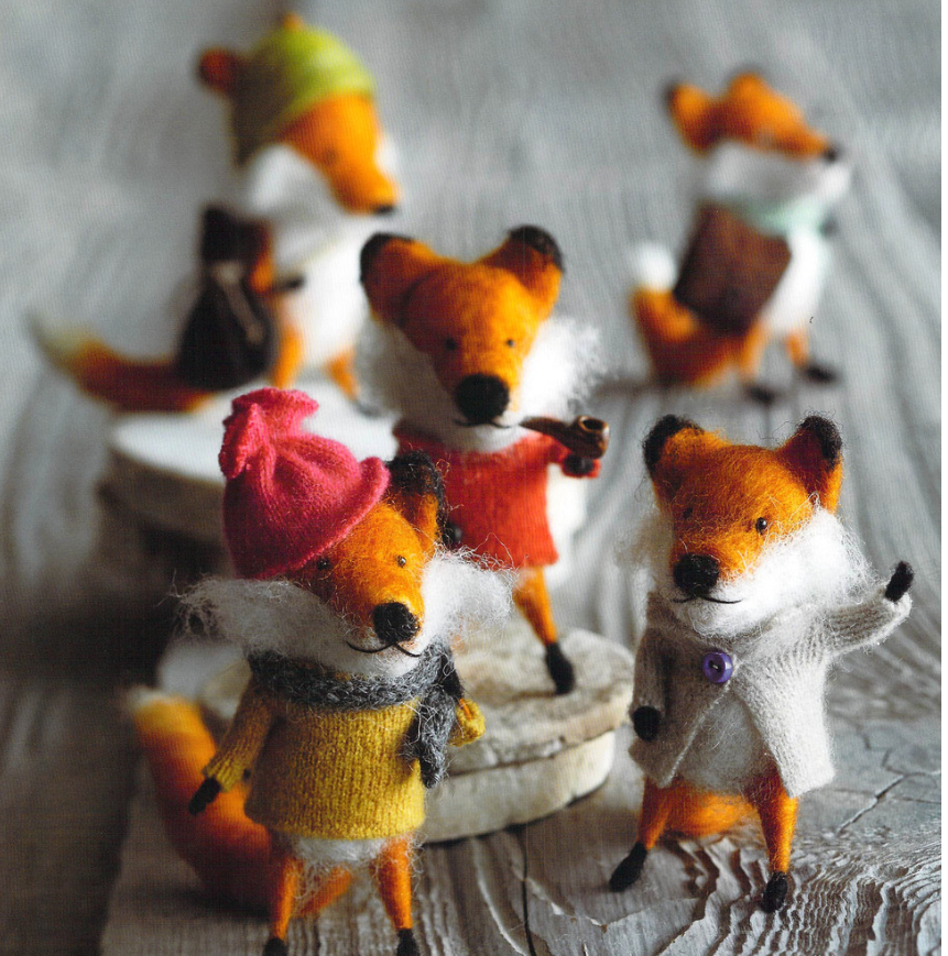 Felt Ornament - Foxy Fellow