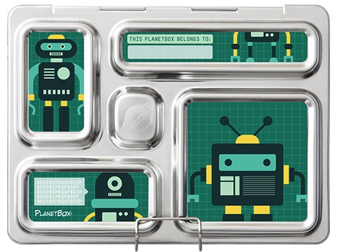Rover Lunchbox Magnets - Robo Friends