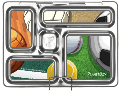 Rover Lunchbox Magnets - Sports Balls