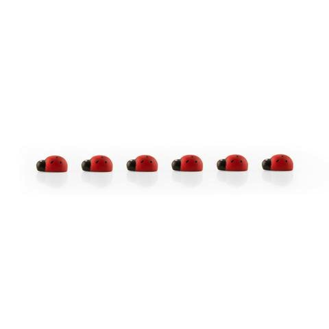 Ladybug Magnets - Set of 6