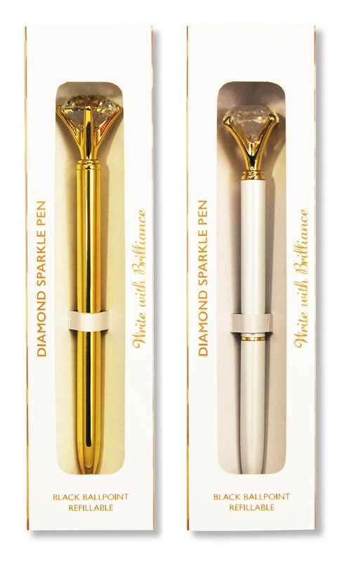 Gold Diamond Sparkle Pen