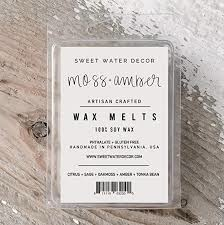Moss + Amber Wax Melts