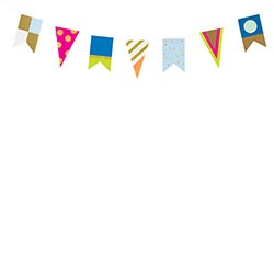 Party Flag Garland Kit