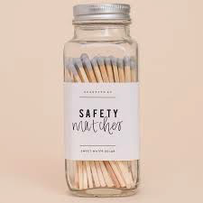 Grey Safety Matches