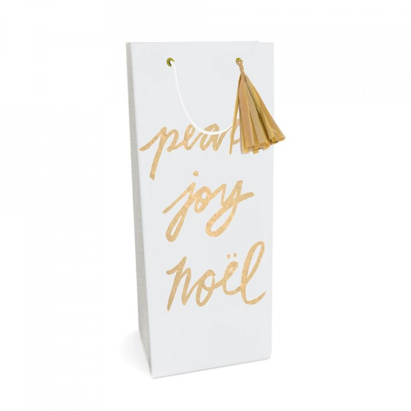 Peace, Joy, Noel Bottle Bag