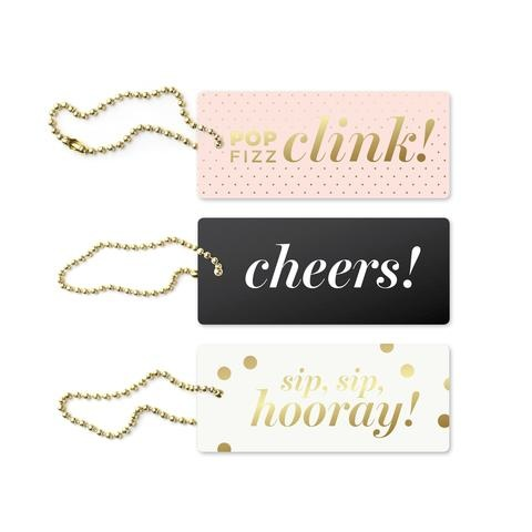 Cheers Assorted Luxe Tags