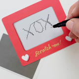 Scratch A Sketch Valentines - Pack of 6