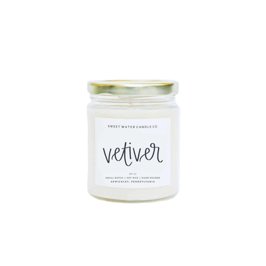9oz Soy Candle - Vetiver