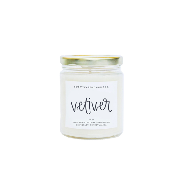 9oz Soy Candle - Vetiver