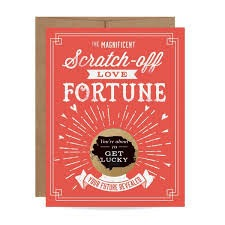 Lucky Fortune Scratch-off Card