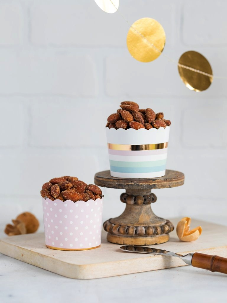 Pastel Foiled Baking Cups