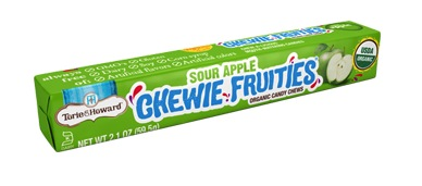 Organic Fruit SOUR Chews Stick Pack - Sour Apple