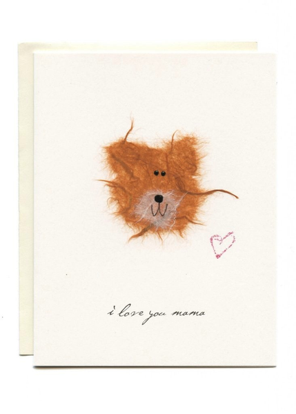 Bear with Heart - “I Love You Mama”