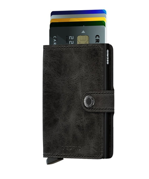 Mini Wallet - Vintage Grey-Black