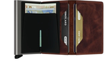 SLIM Wallet - vintage brown