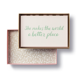 She Notecard set