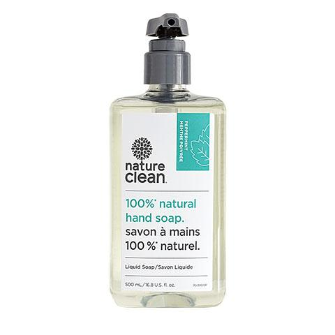 Nature Clean Liquid Hand Soap - 500ML - Peppermint