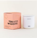 Tobacco Wild Rose Soy Wax Candle