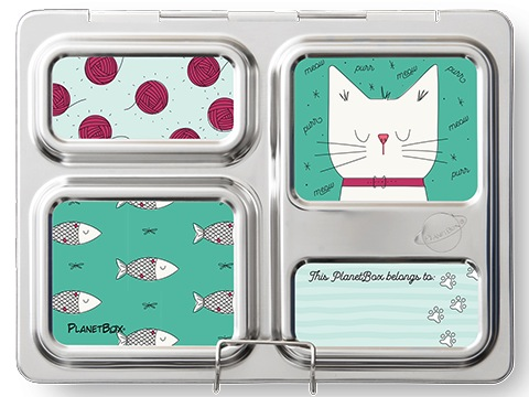 Launch Lunchbox Magnets - Cats