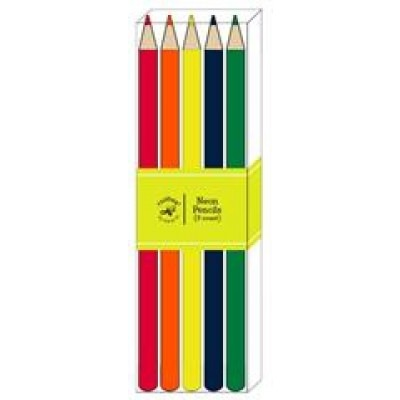 Jumbo Highlighter Pencil Set