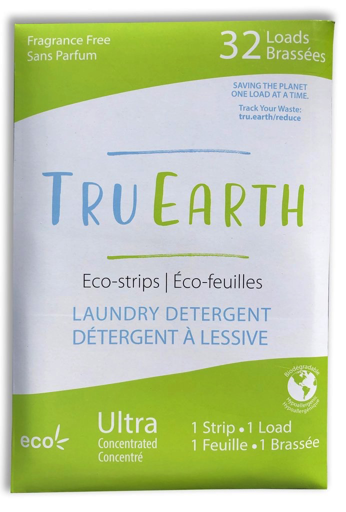 Eco-Strips Laundry Detergent | Fragrance-Free | 32 Loads